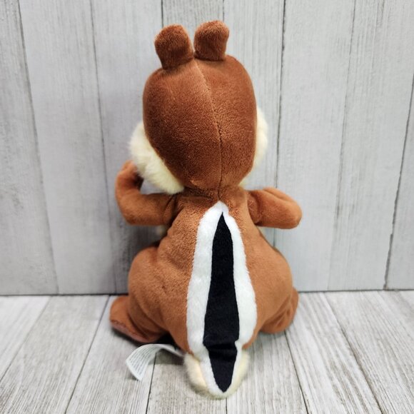Disney Parks "Chip" Chipmunk Plush 9'' Brown Stuffed Animal Toy - Picture 3 of 8